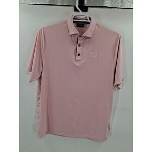 KJUS‎ Soren Solid Polo Shirt XL Pink Salt
